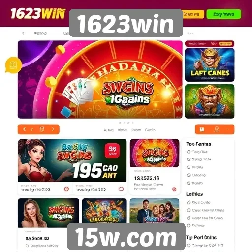 Análise das funcionalidades do site 1623win