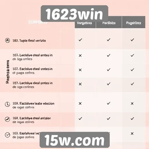 Comparativo entre 1623win e outras plataformas de jogos